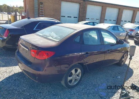 2007 Hyundai Elantra Gls/Limited/Se from USA, damaged, VIN KMHDU46D47U082255